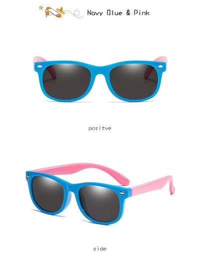 Polarized Kids Fashion Sunglasses UV400 Boys Girls Baby Infant