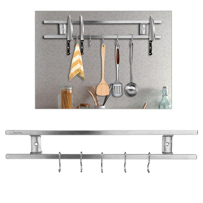 High Quality Magnetic Wall Mount Stainless Steel Kitchen Utensil Holder