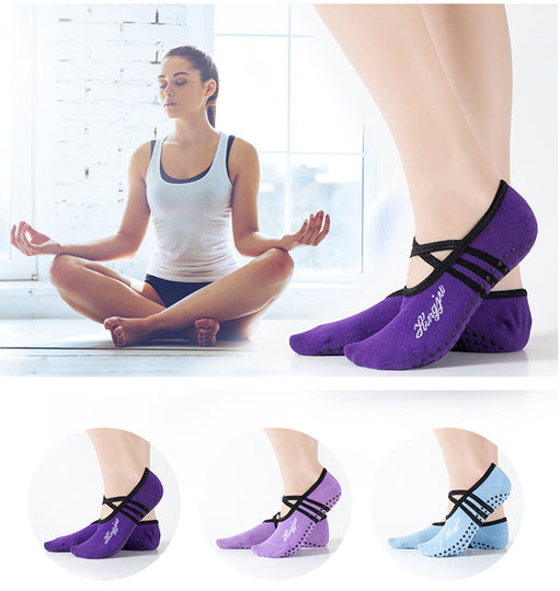Women's Anti-Slip Bandage Support Yoga Socks