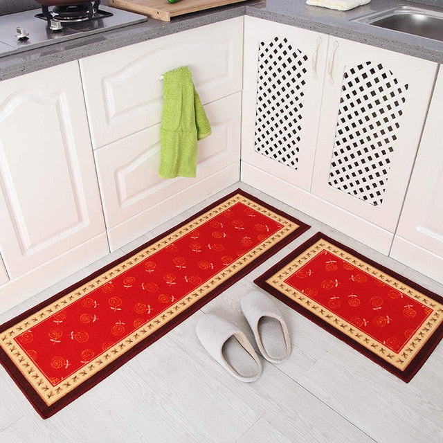 Absorbent Non-Slip Kitchen Floor Mats