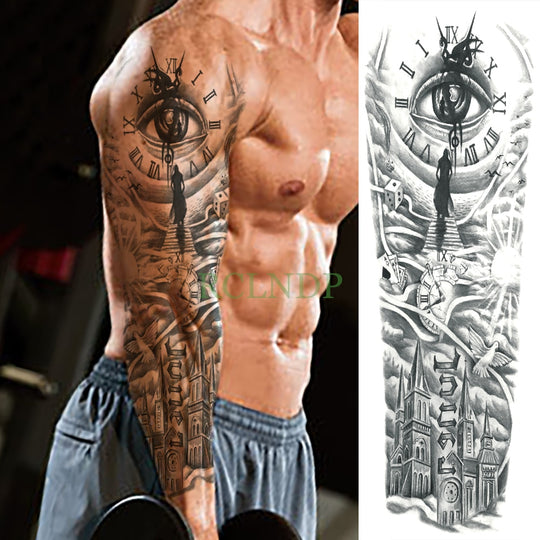 Temporary Full Sleeve Waterproof Tattoo