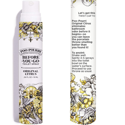 Poo-Pourri Before-You-go Toilet Spray.34 Fl Oz, Original Citrus, 3