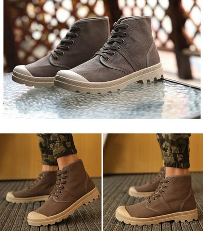 Men's Tactical Leather Combat Shoes